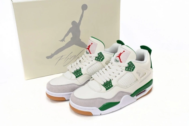 Rep Pine Retro 4 DR5415-103 Jordan SB Green 0729
